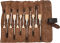 KIRSCHEN Stechbeitelsatz in Ledertasche 12-tlg. 2-4-6-10-12-16-20-24-26-30-40-50 mm 1191002