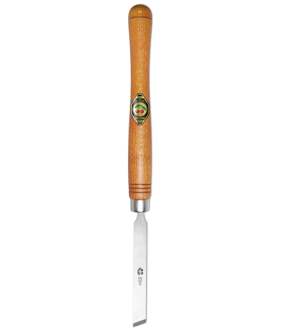 "KIRSCHEN" Werkzeuge 1559026 | HSS-Drechslerbeitel mit schrägem Flachmeißel 26mm