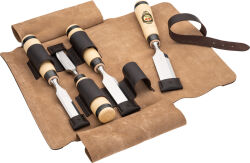 KIRSCHEN Zimmermannsbeitelsatz in Velourledertasche...