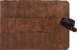 KIRSCHEN Veloursleder-Rolltasche leer für Stechbeitelsätze 12 Fächer 3501100