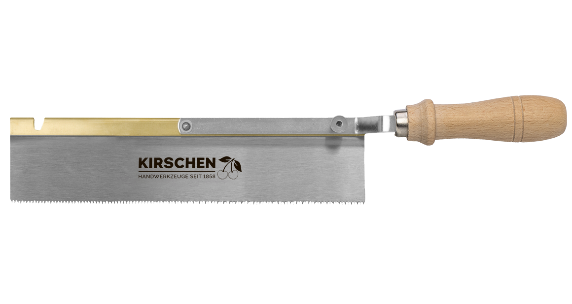 KIRSCHEN Feinsäge umlegbar gekröpft Messingrücken Sägeblattlänge: 250 mm 4152250