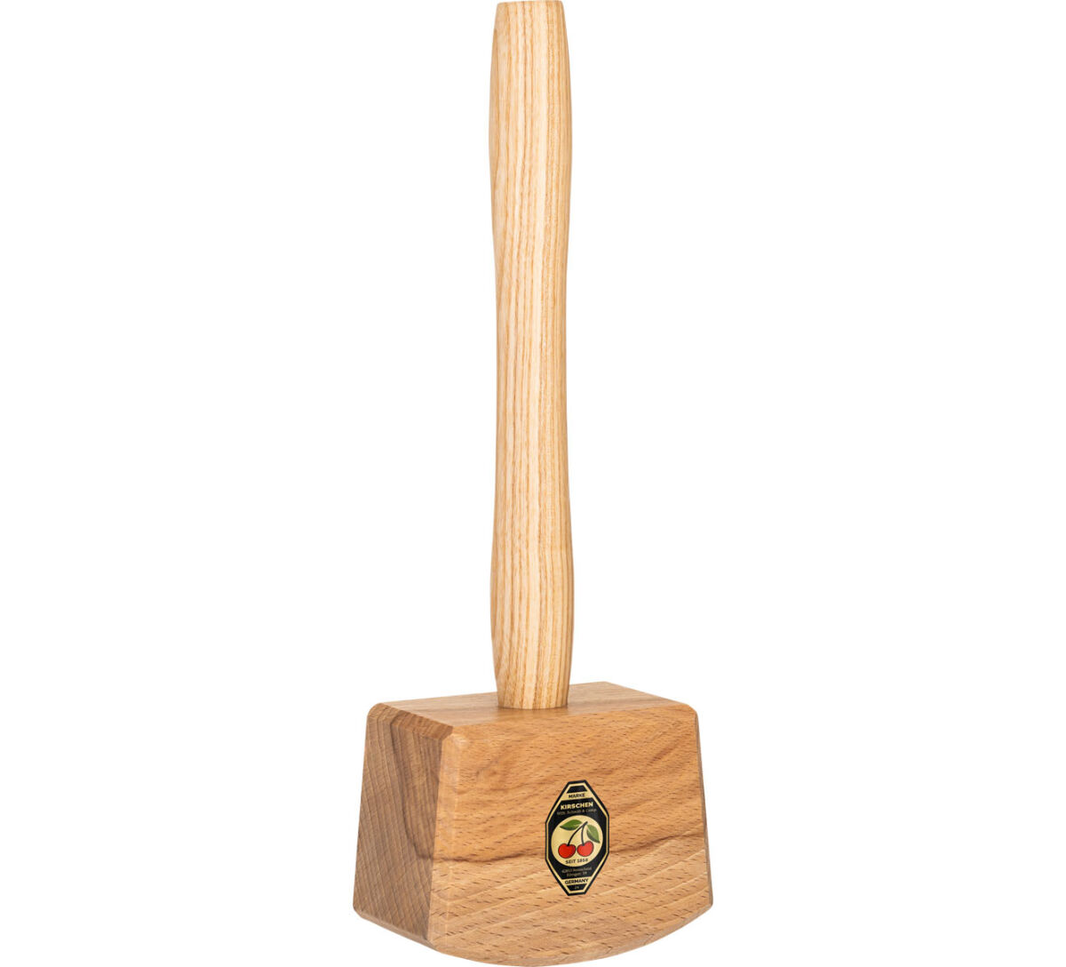 Schreinerklüpfel   Holzhammer aus Weißbuch Eschenstiel Kopflänge 105 mm - Kirschen