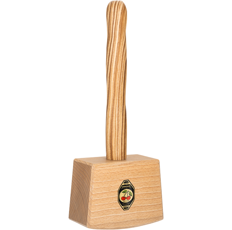 KIRSCHEN Werkzeuge 6160140 Schreinerhammer, Holzhammer, Schreinerklüpfel mit Weißbuchenkopf & Eschenstiel 140mm