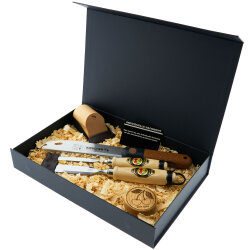 KIRSCHEN Geschenkbox Stechbeitel Set mit Gravur &...
