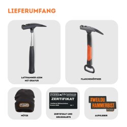 PICARD Geschenkbox Latthammer 620M geraut mit Gravur |...