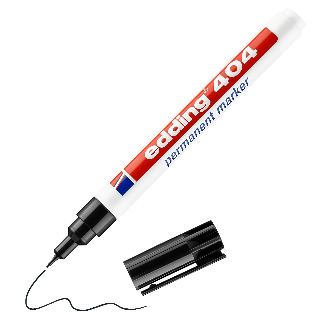 edding 404 Permanentmarker schwarz