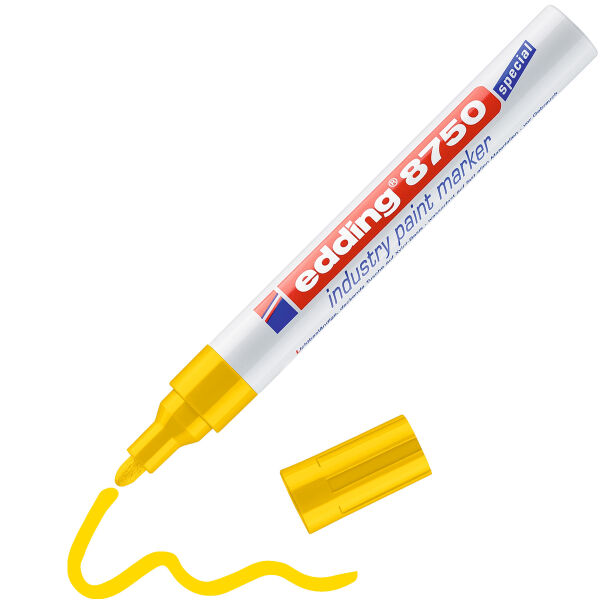 edding 8750 Industrie Lackmarker gelb