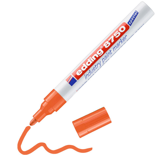 edding 8750 Industrie Lackmarker orange