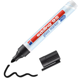 edding 95 Glasmarker schwarz