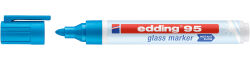 edding 95 Glasmarker hellblau