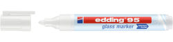 edding 95 Glasmarker weiß