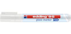 edding 95 Glasmarker weiß