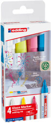 edding 95 Glasmarker sortiert hell 4St Set