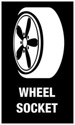 Wera Click-Torque Lock C 3 KFZ-Radwechsel-Set 1 Drehmomentschlüssel inkl. 3 Nüssen + Verlängerung