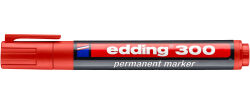 5 x edding 300 Permanentmarker rot im Set