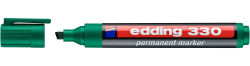 5 x edding 330 Permanentmarker grün im Set