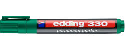 5 x edding 330 Permanentmarker grün im Set
