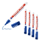 5 x edding 400 Permanentmarker blau im Set