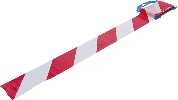 Absperrband 80 mm × 50 m – Rot / Weiß Warn- & Markierungsband