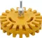 BGS 3999-2 Folienradierer mit Lamellen – Aufkleberentferner Ø 100 mm