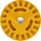 BGS 3999-2 Folienradierer mit Lamellen – Aufkleberentferner Ø 100 mm