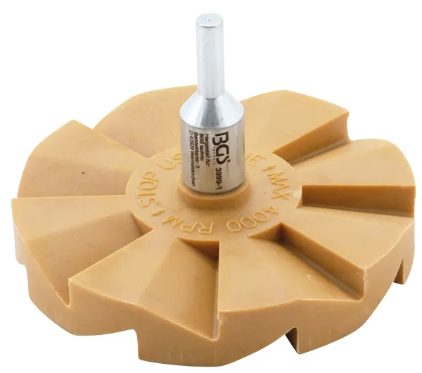 BGS 3999-1 Fächer-Folienradierer – Klebereste entfernen Ø 90 mm