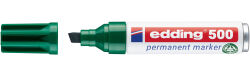 5 x edding 500 Permanentmarker grün im Set