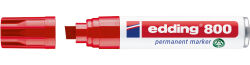 5 x edding 800 Permanentmarker rot im Set