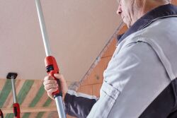 BESSEY Montageset 2 - 2x Deckenstütze STE90 57,5-91cm + 2x Stativ STE-KBS + 2x Deckenstativ STE-DS STE90-SET