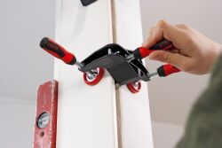BESSEY 2x Türfutterstrebe TU + 2x Türfutter-Richtzwinge TFM-2K + Tasche TU-TFM-BAG