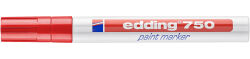 5 x edding 750 Lackmarker rot im Set