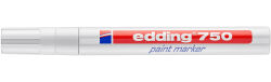 5 x edding 750 Lackmarker weiß im Set