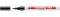 5 x edding 751 Lackmarker Schwarz im Set