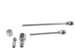 Druckluft-Ausblaspistole 5-tlg. – mit 90 mm & 180 mm Verlängerung + Adapter