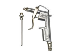 Druckluft-Ausblaspistole mit kurzer (25 mm) & langer (100 mm) Düse
