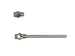 Druckluft-Ausblaspistole mit kurzer (25 mm) & langer (100 mm) Düse