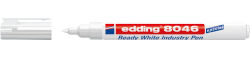 5 x edding 8046 Ready white industry pen permanent im Set