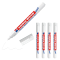 5 x edding 8046 Ready white industry pen permanent im Set