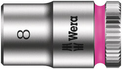 Wera 8100 SA 13 Zyklop Comfort Knarrensatz Umschalthebel 1/4"-Antrieb metrisch