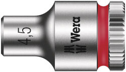 Wera 8100 SA 13 Zyklop Comfort Knarrensatz Umschalthebel 1/4"-Antrieb metrisch