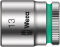 Wera 8100 SA 13 Zyklop Comfort Knarrensatz Umschalthebel 1/4"-Antrieb metrisch