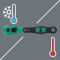 Wera 8100 SA 14 Zyklop Comfort Knarrensatz Umschalthebel 1/4"-Antrieb metrisch