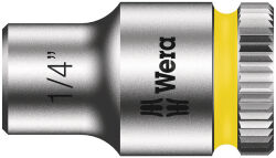 Wera 8100 SA 15 Zyklop Comfort Knarrensatz Umschalthebel 1/4"-Antrieb zöllig
