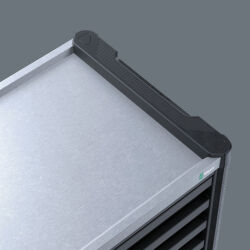 Wera 9702 Tool Rebel Werkstattwagen Stainless XXL 2 mit Bestückung 202-teilig