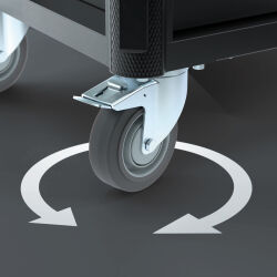 Wera 9702 Tool Rebel Werkstattwagen Stainless XXL 2 mit Bestückung 202-teilig