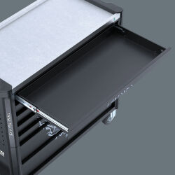 Wera 9702 Tool Rebel Werkstattwagen Stainless XXL 2 mit Bestückung 202-teilig