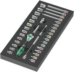 Wera 9702 Tool Rebel Werkstattwagen Stainless XXL 2 mit Bestückung 202-teilig