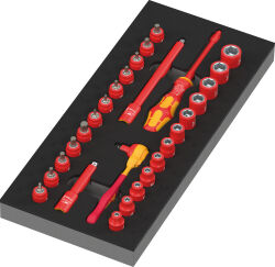 Wera 9727 Schaumstoffeinlage 8007 A VDE Zyklop VDE Knarre...