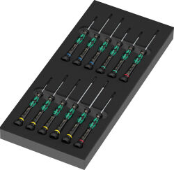 Wera 9716 Schaumstoffeinlage Schraubendreher Kraftform...