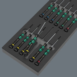 Wera 9716 Schaumstoffeinlage Schraubendreher Kraftform...
